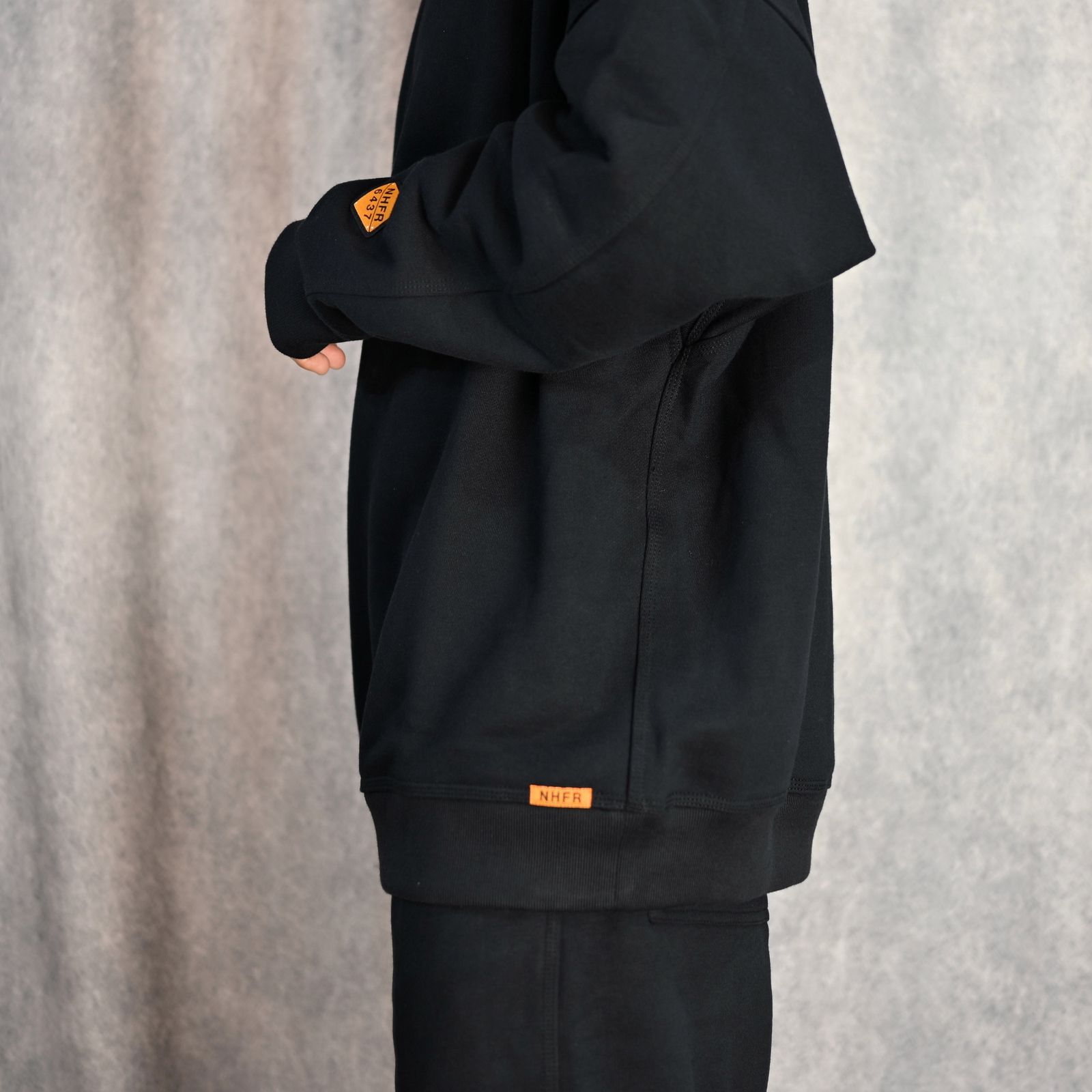 N.HOOLYWOOD - LONG SLEEVE T-SHIRT (BLACK) - ロングスリーブ