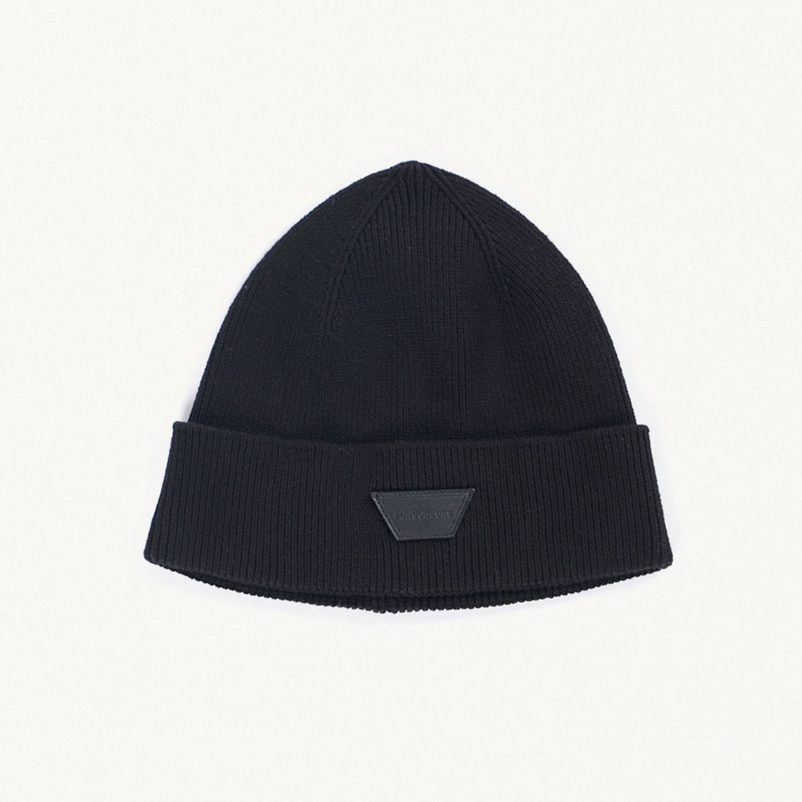 WOOL KNIT BEANIE (BLACK） /  （ブラック） 78001134