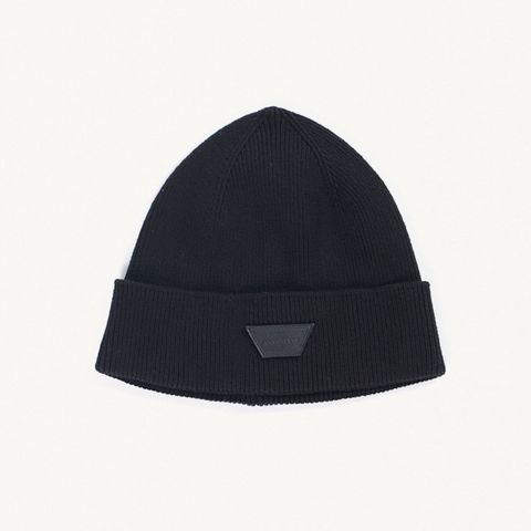 WOOL KNIT BEANIE (BLACK） /  （ブラック） 78001134