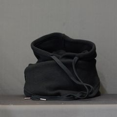 ニットスヌード フーディー （BLACK）