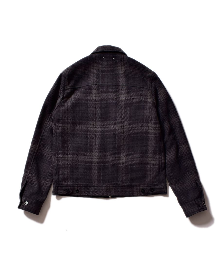 MINEDENIM - Grandrelle V.Check Flannel Zipup BZ | chord online store