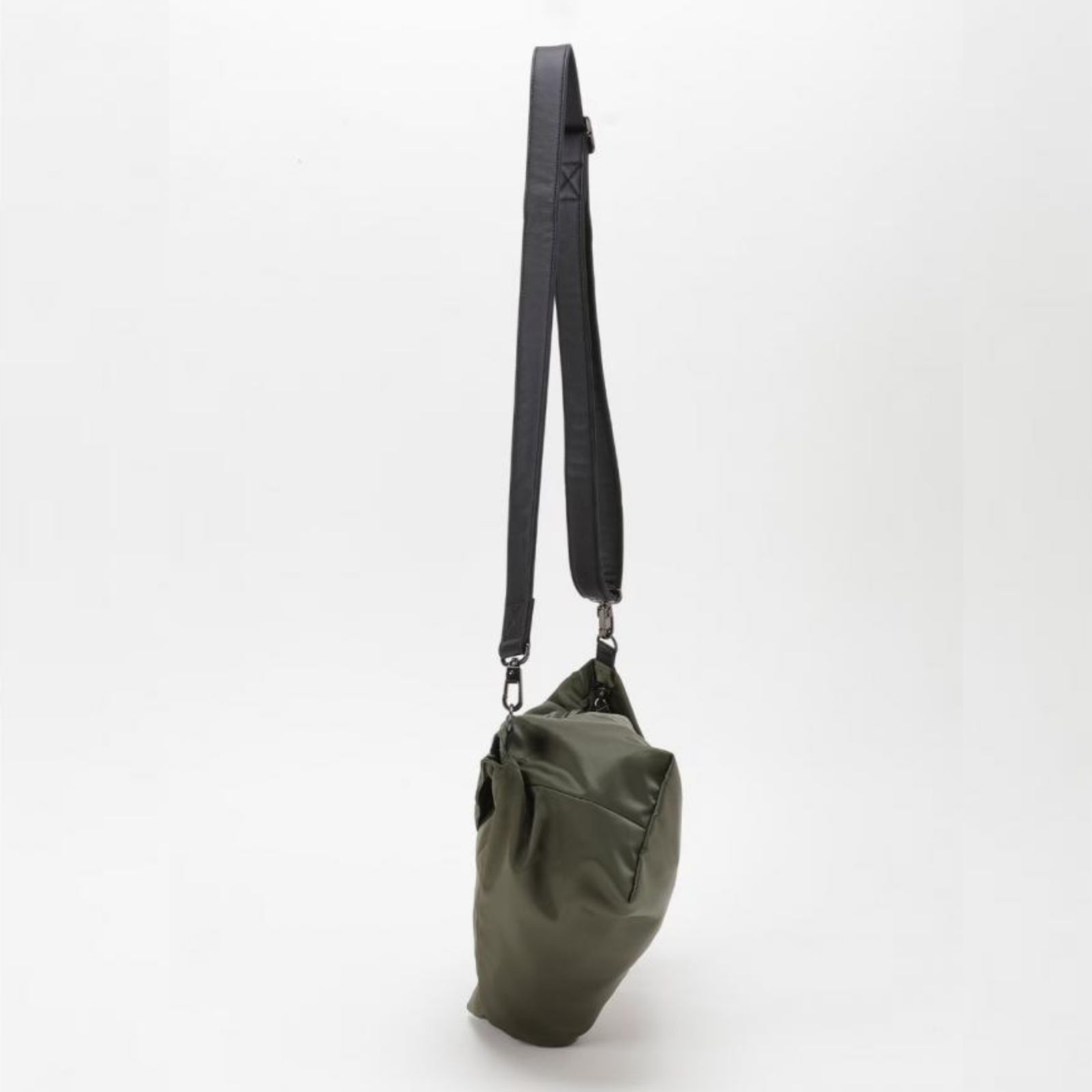 DRAPE SHOULDER (KHAKI) / ナイロン バッグ （カーキ） DK-I35-830-1-02