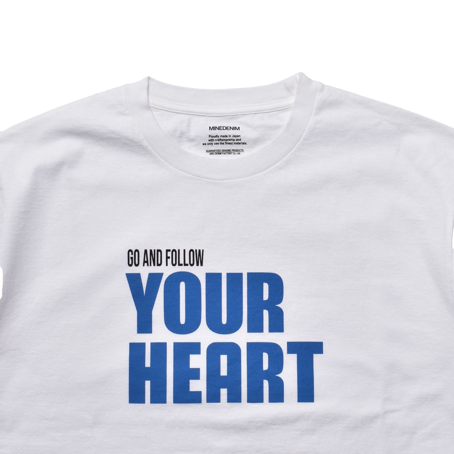 Go And Follow Your Tee （WHT） ｜プリントTシャツ (ホワイト)｜2604-4003