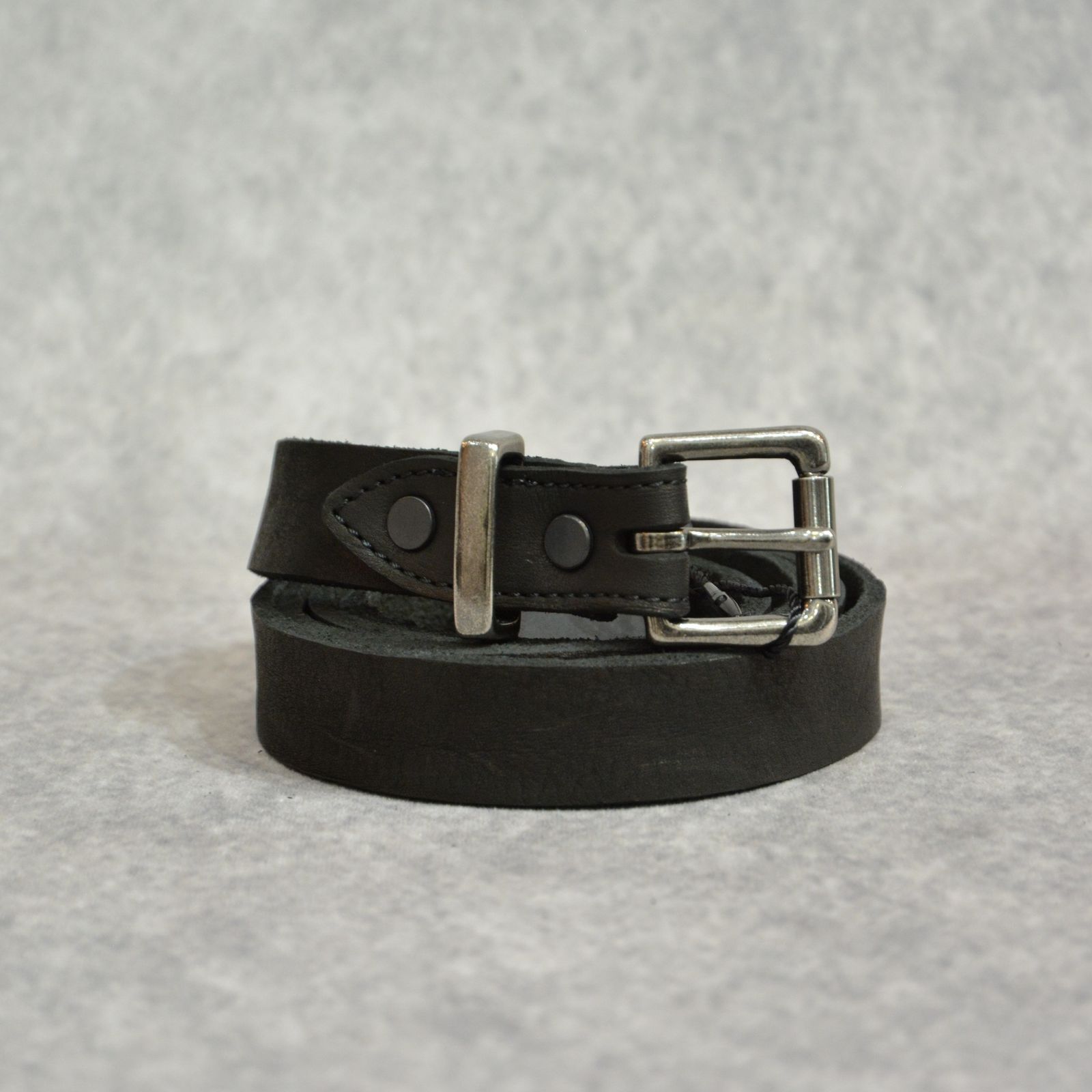 ジャパンショルダー 製品染め 25mmベルト （BLACK / ブラック） 318-40