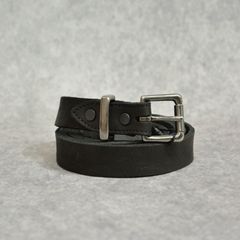 ジャパンショルダー 製品染め 25mmベルト （BLACK / ブラック） 318-40