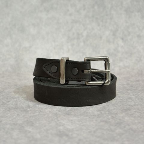 ジャパンショルダー 製品染め 25mmベルト （BLACK / ブラック） 318-40