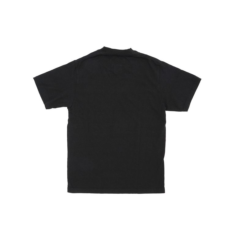 FACETASM◆Tシャツ/O/ポリエステル/BLK/無地/SRO-TEE-W04 FACETASM - BOREDOMS BASIC TEE (BLACK) / プリントTシャツ