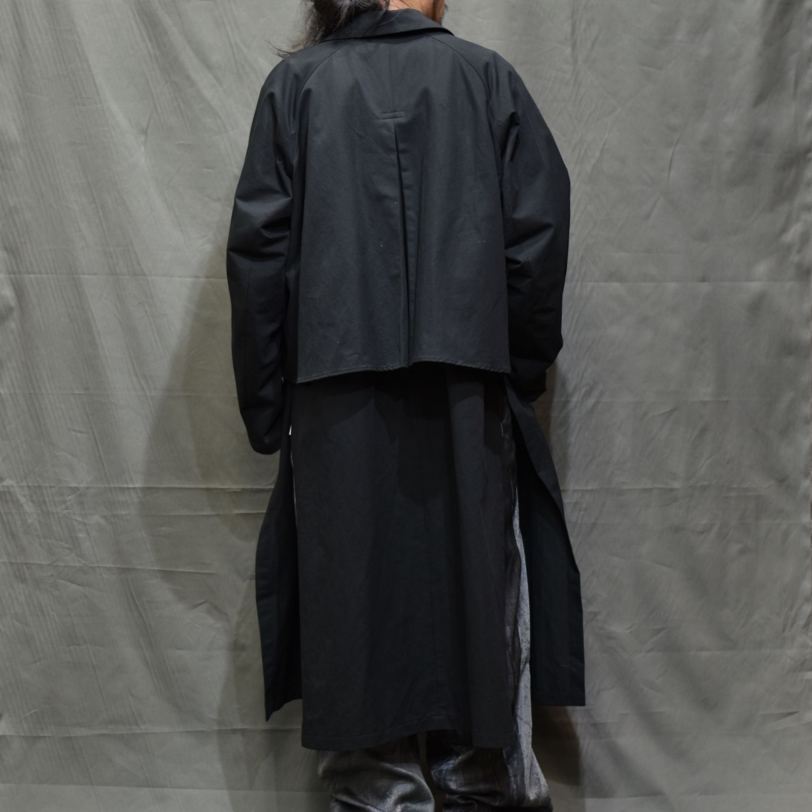 デタッチャブルトレンチコート / LB22SS-CO01-CL (BLACK)