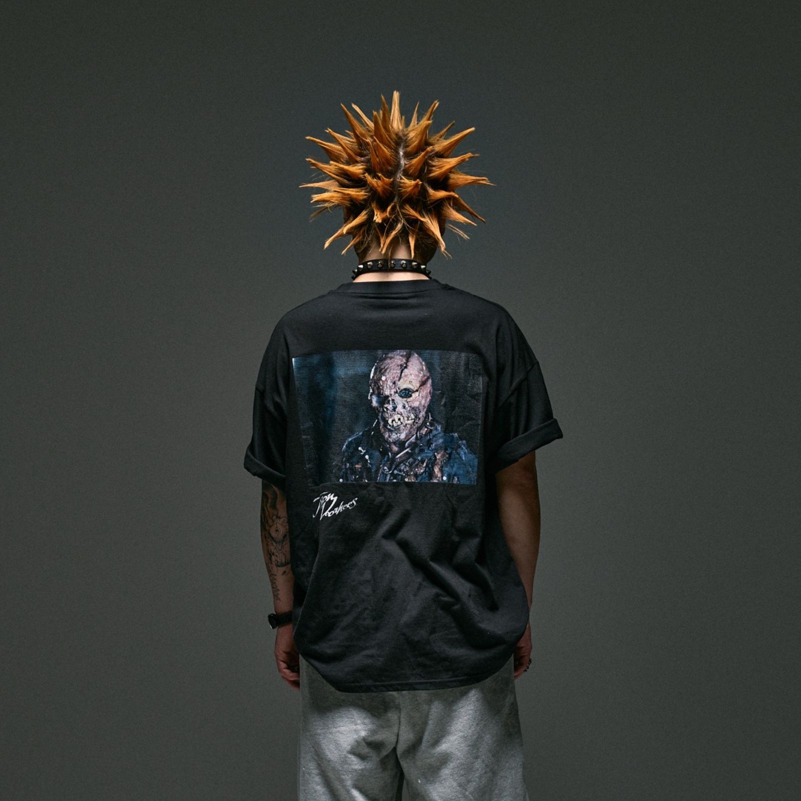 x FRIDAY THE 13TH MOVIE SCENE T-SHIRT (BK)｜13日の金曜日 半袖Tシャツ｜PD26MC04