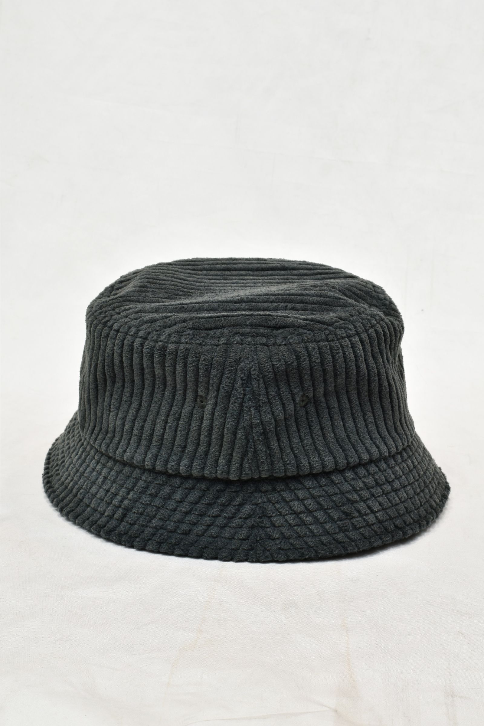 CORDUROY BUCKET HAT (CHARCOAL)