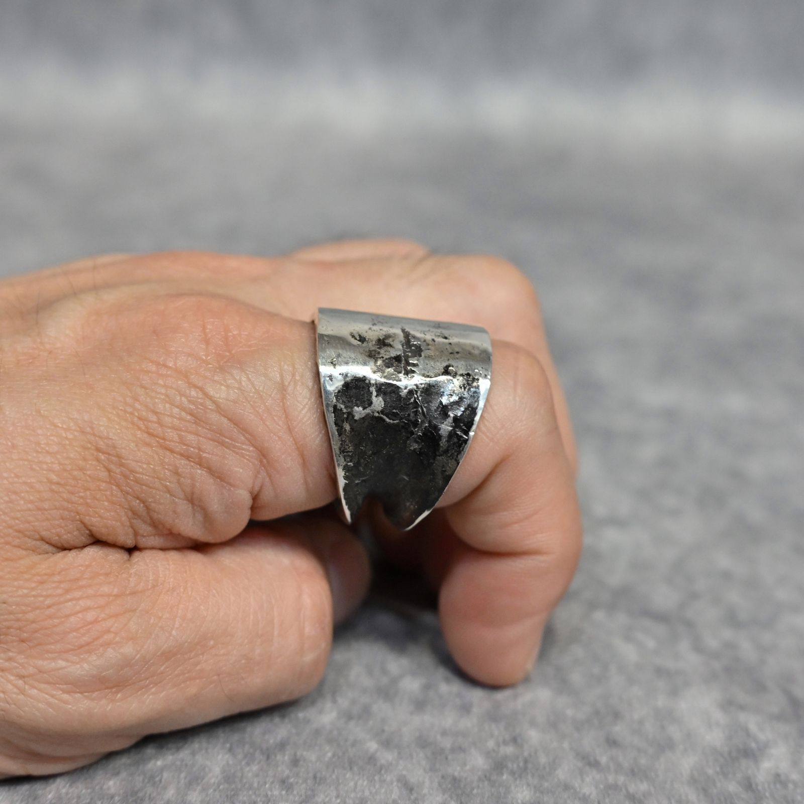BEND RING  （24号）｜ SILVERS 純銀