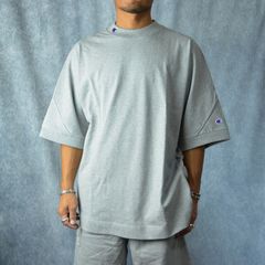 × champion T-SH （T.GY） /  クルーネック Tシャツ （グレー）