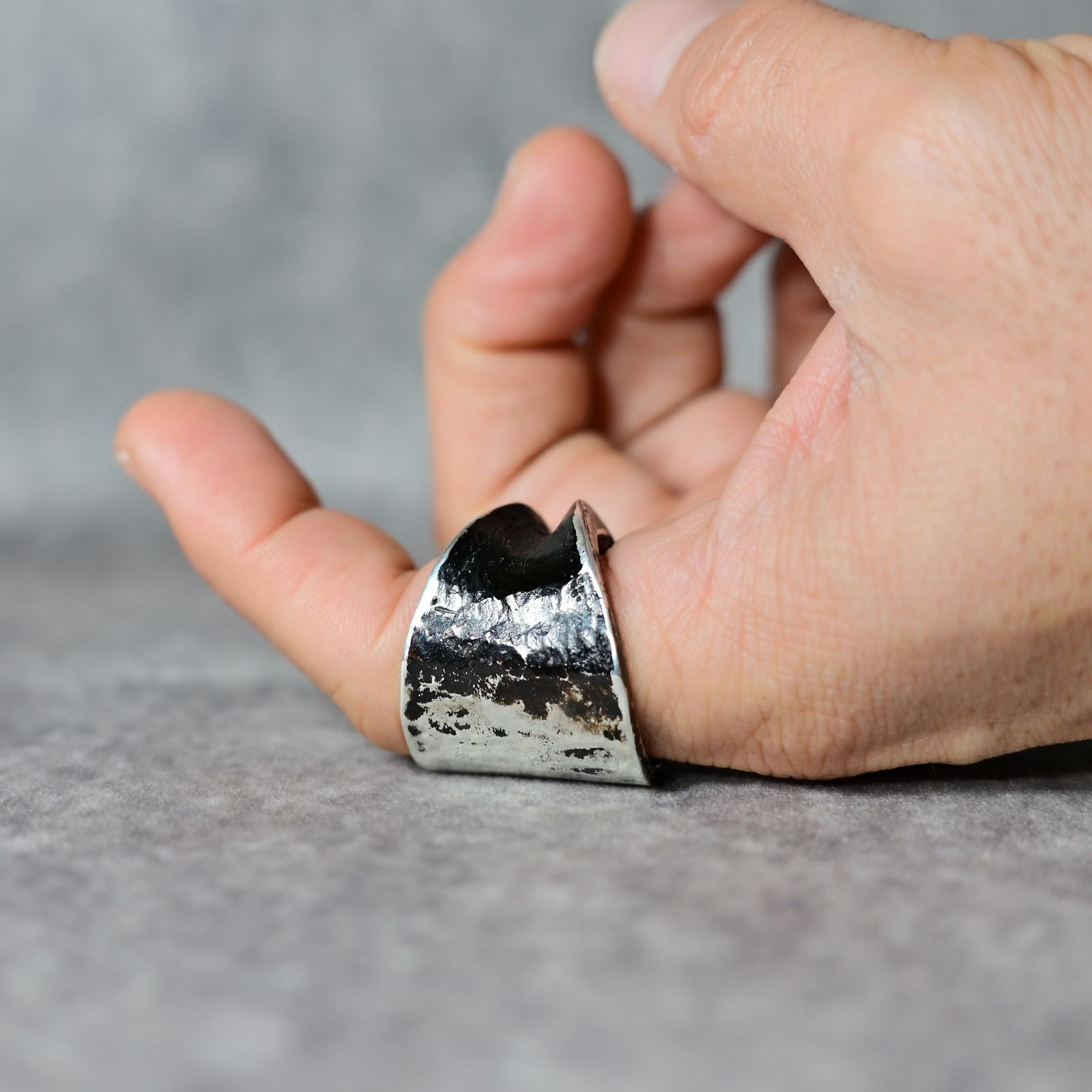 BEND RING  （22号）｜ SILVERS 純銀