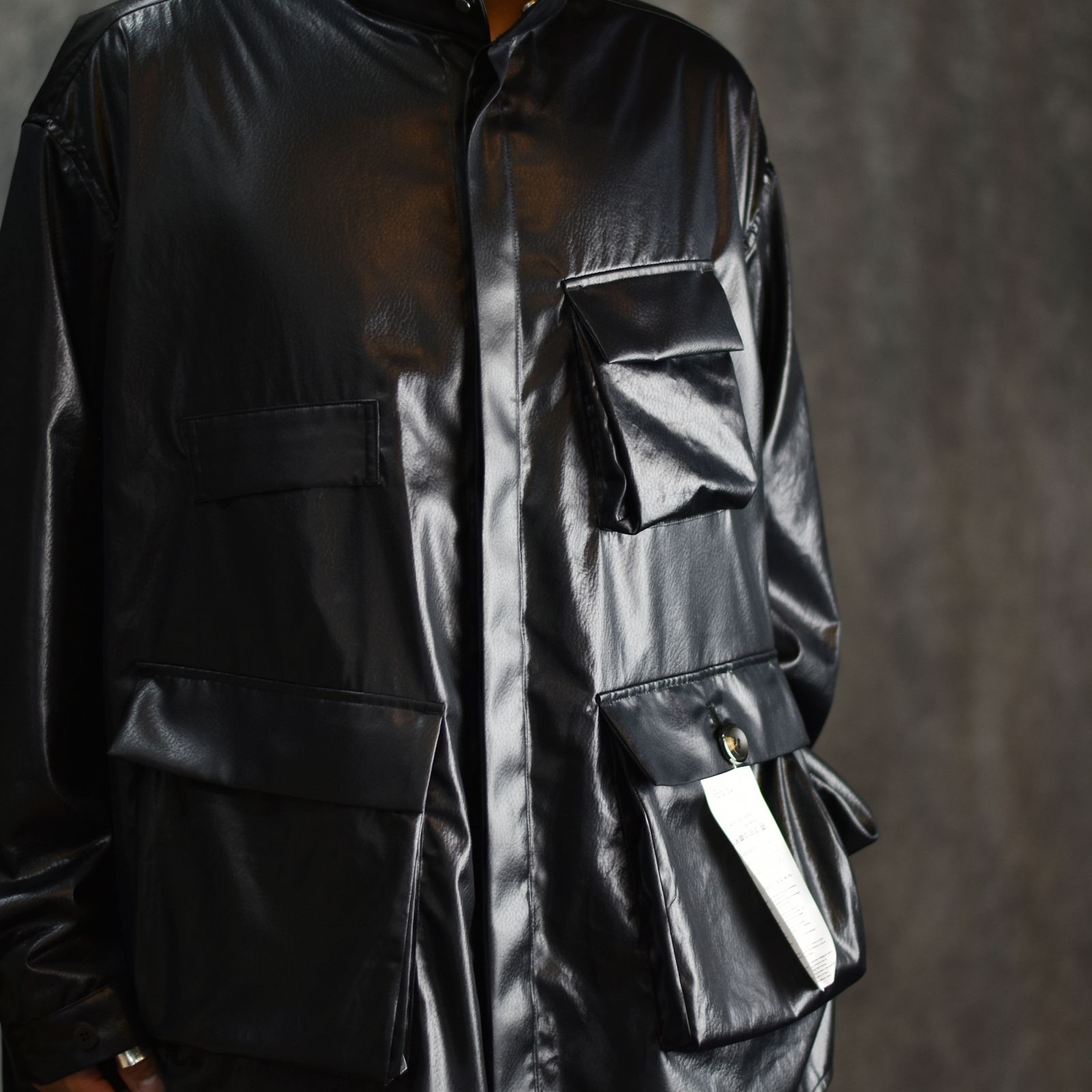M-65 シャツジャケット (BLACK) / LB25SS-SH07-FFL