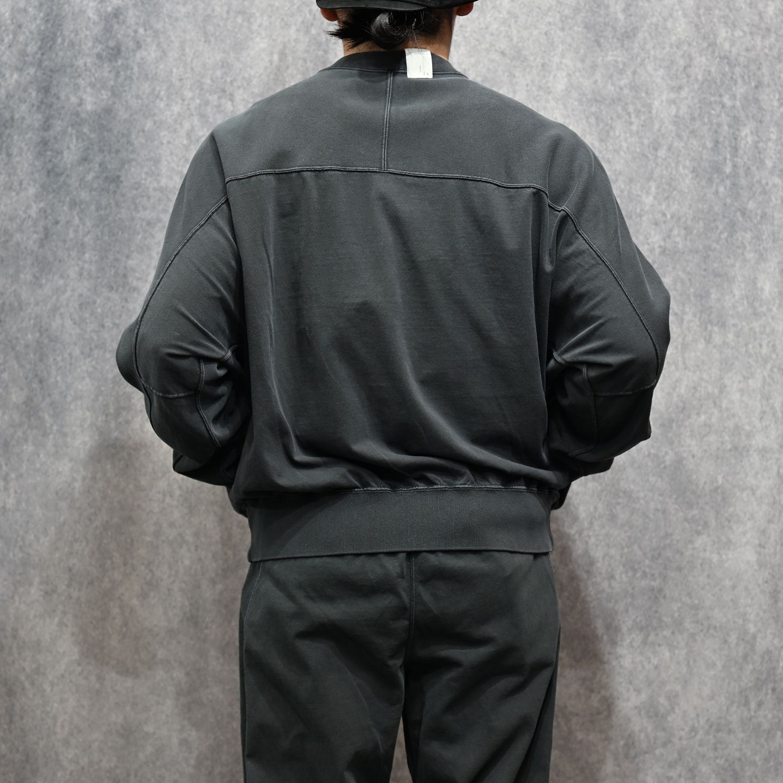 N.HOOLYWOOD × Champion｜REVERSIBLE CARDIGAN （CHARCOAL / チャコール）｜リバーシブルカーディガン｜C8-D020