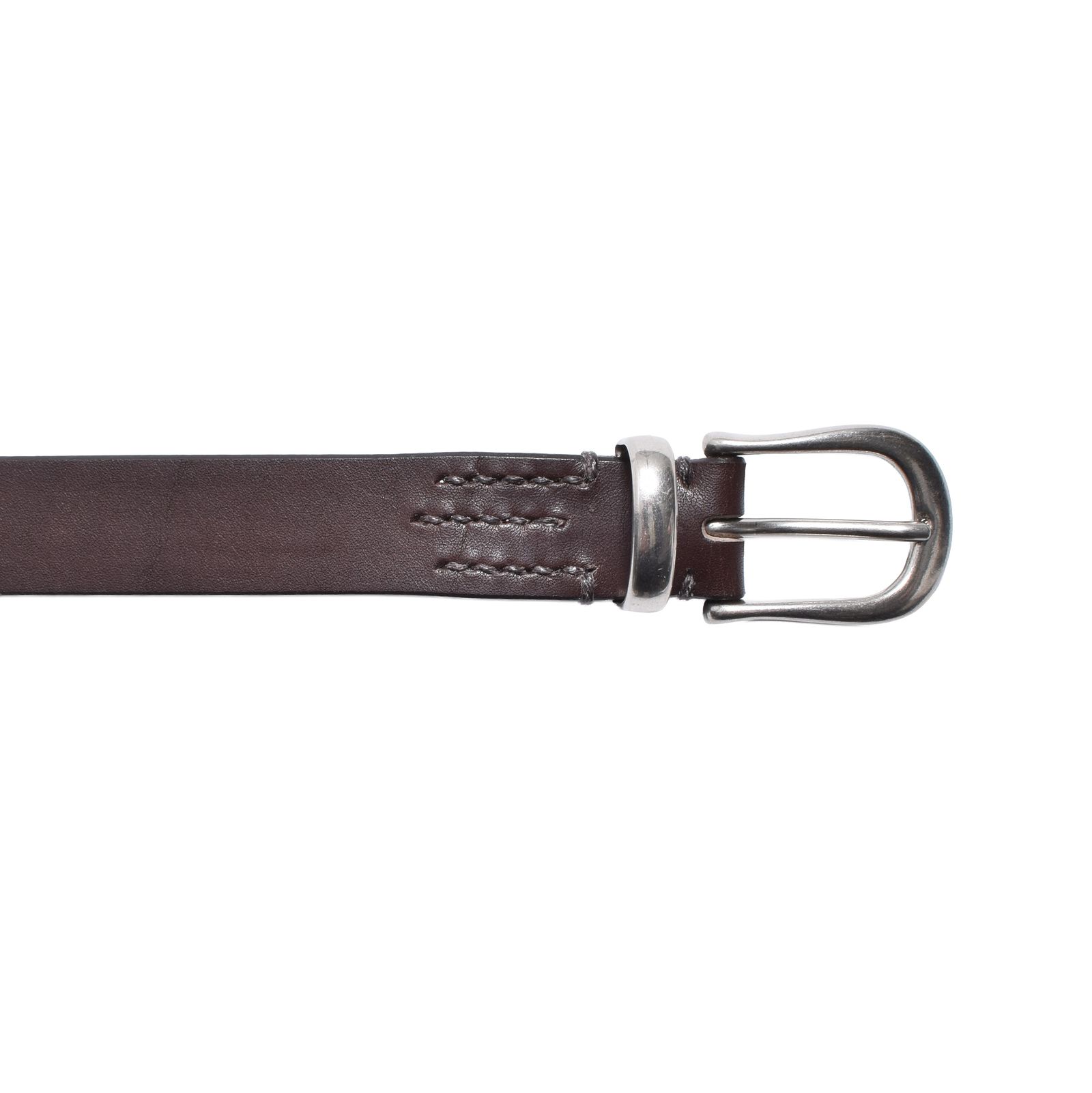 Leather Long Western Belt （BRN / ブラウン）｜ウエスタン ベルト｜MDLBT002