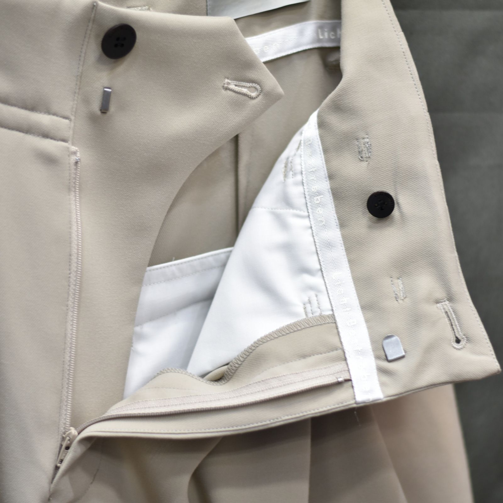 ハイウエストワイドパンツ / LB22SS-PT03-DT (BISCUIT)