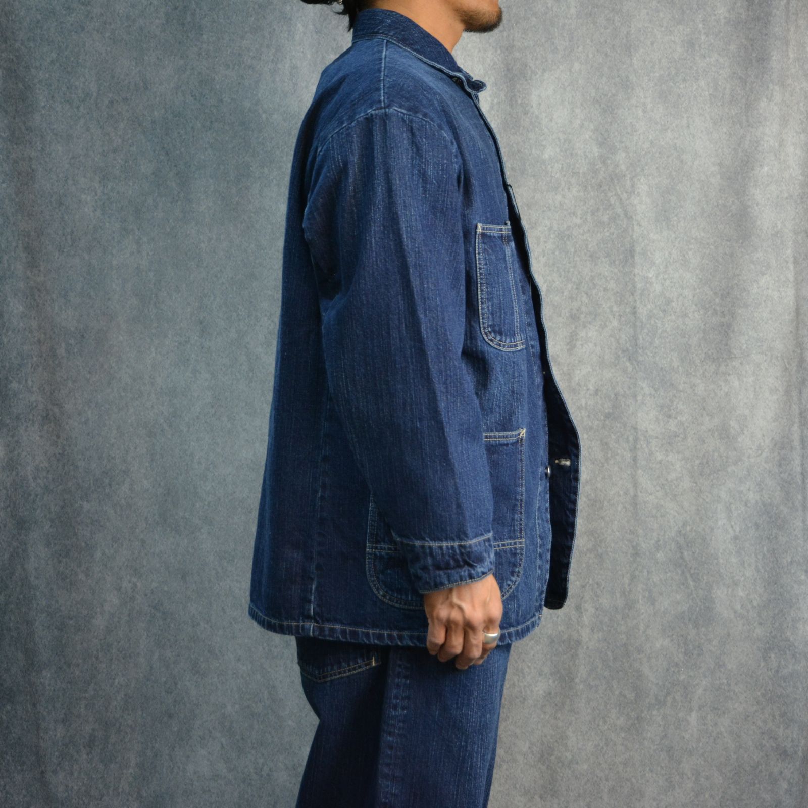 Porter Classic - STEINBECK DENIM COVERALLS (INDIGO) - デニムカバーオール （インディゴ） |  chord online store