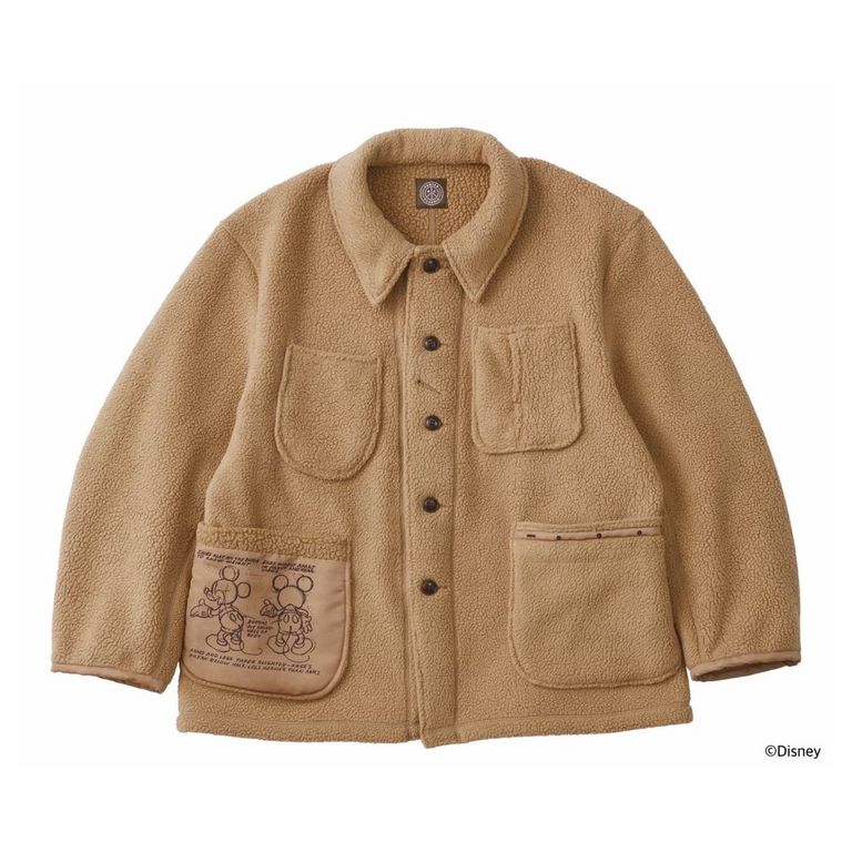 porter classic fleece franch jacket