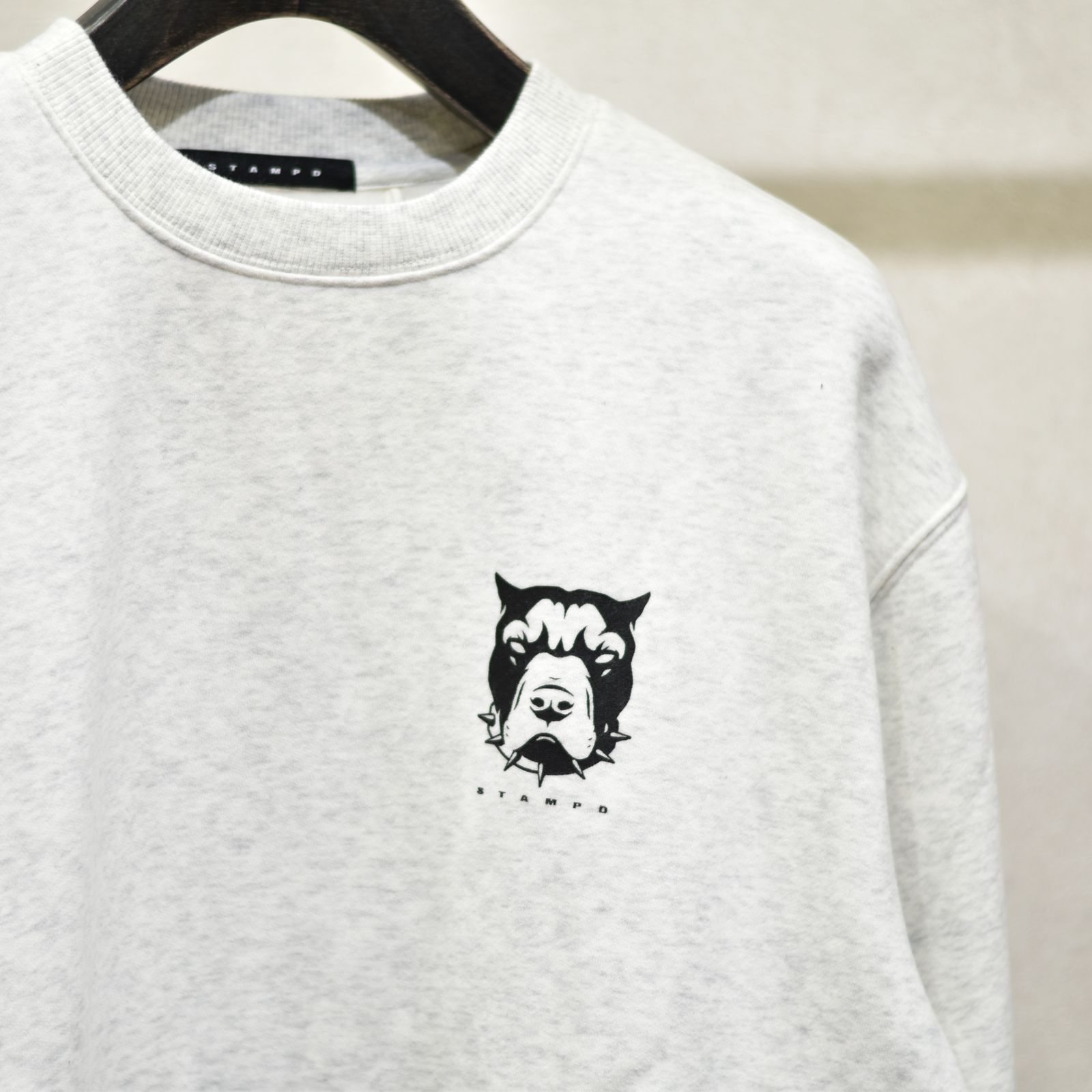 Baxter Crew Neck (Oatmeal Heather Gray)