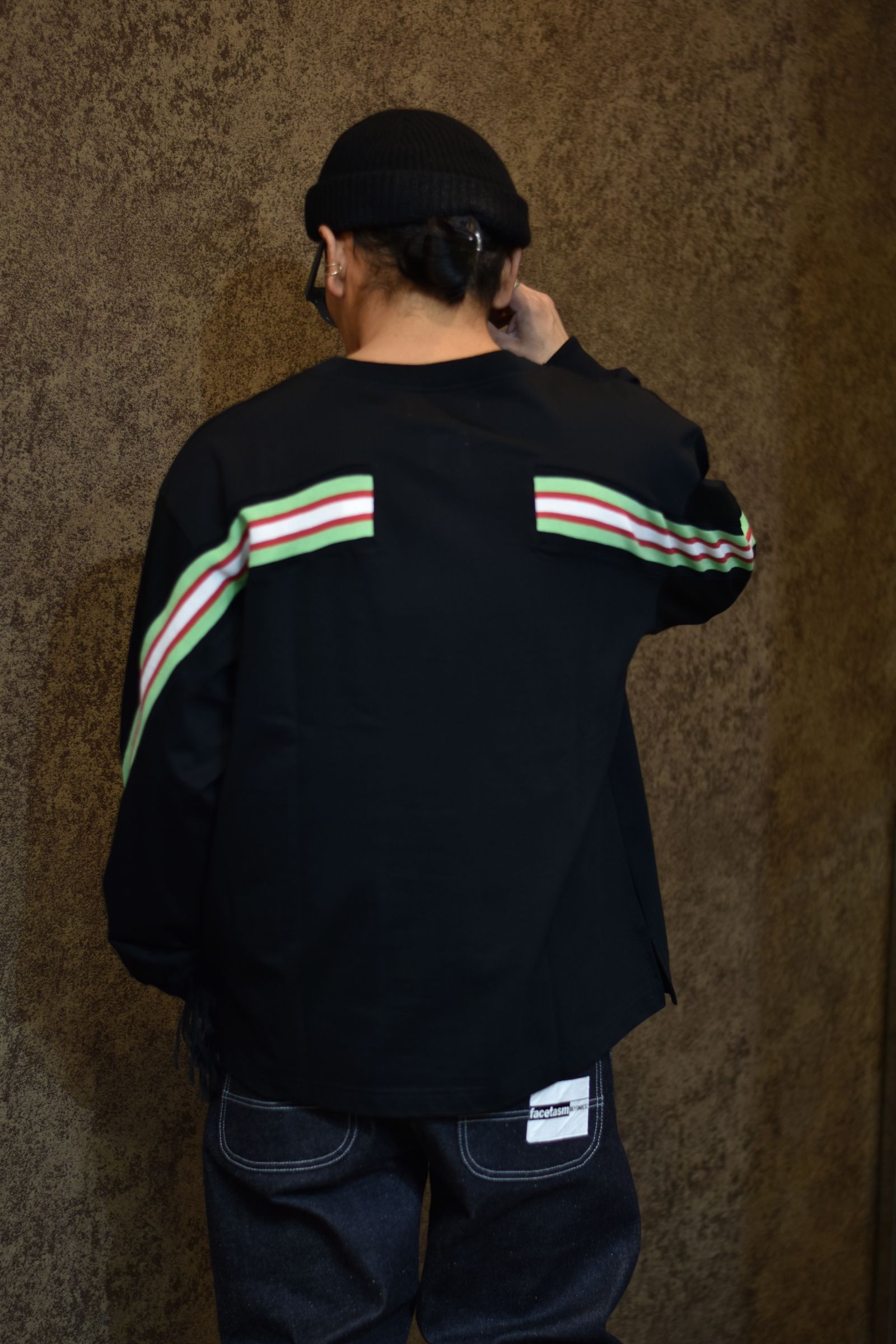 サッカーリブ ロングカットソー