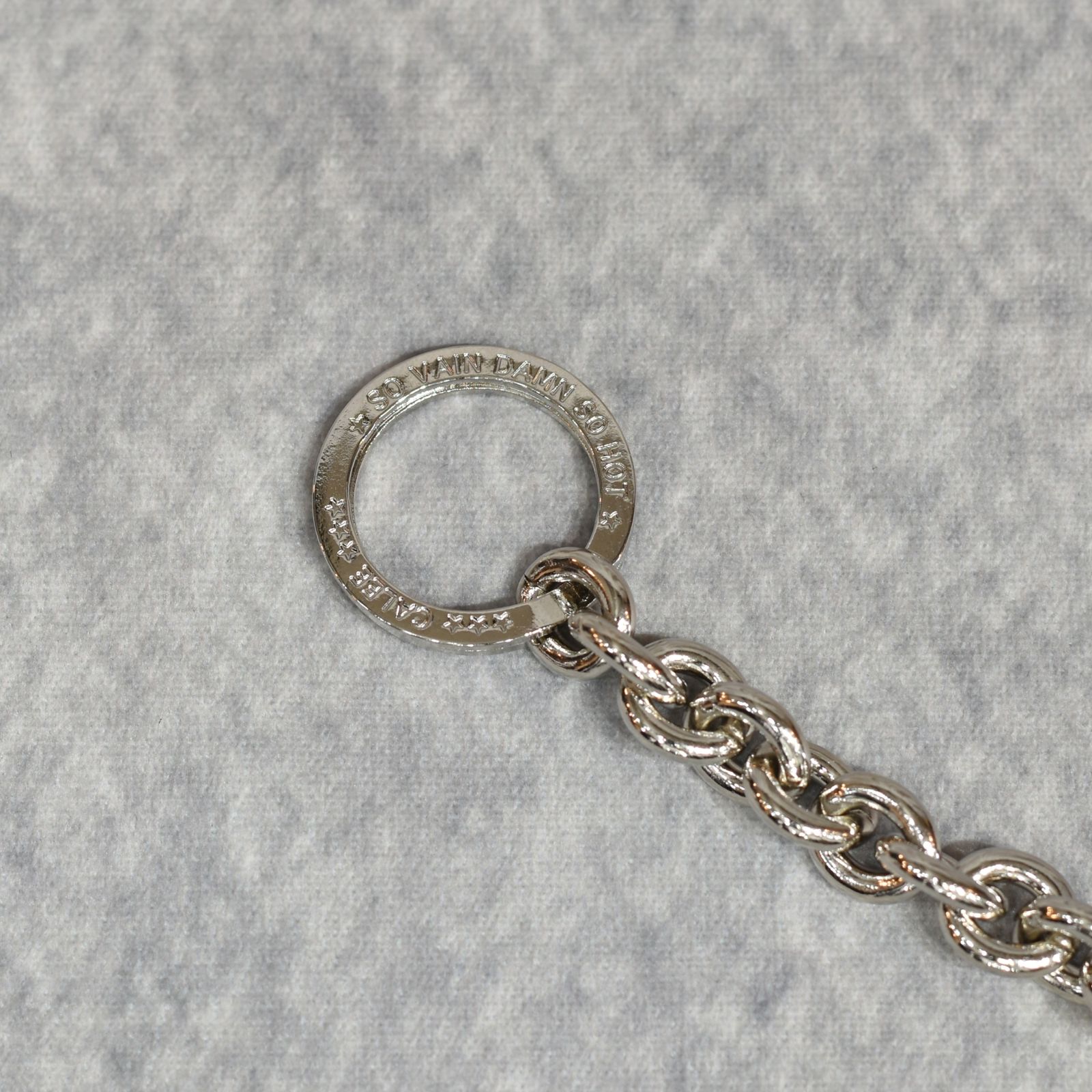 STUDS LEATHER WALLET CHAIN (BLACK)｜スタッズレザー ウォレットチェーン｜CL-26SS016LE