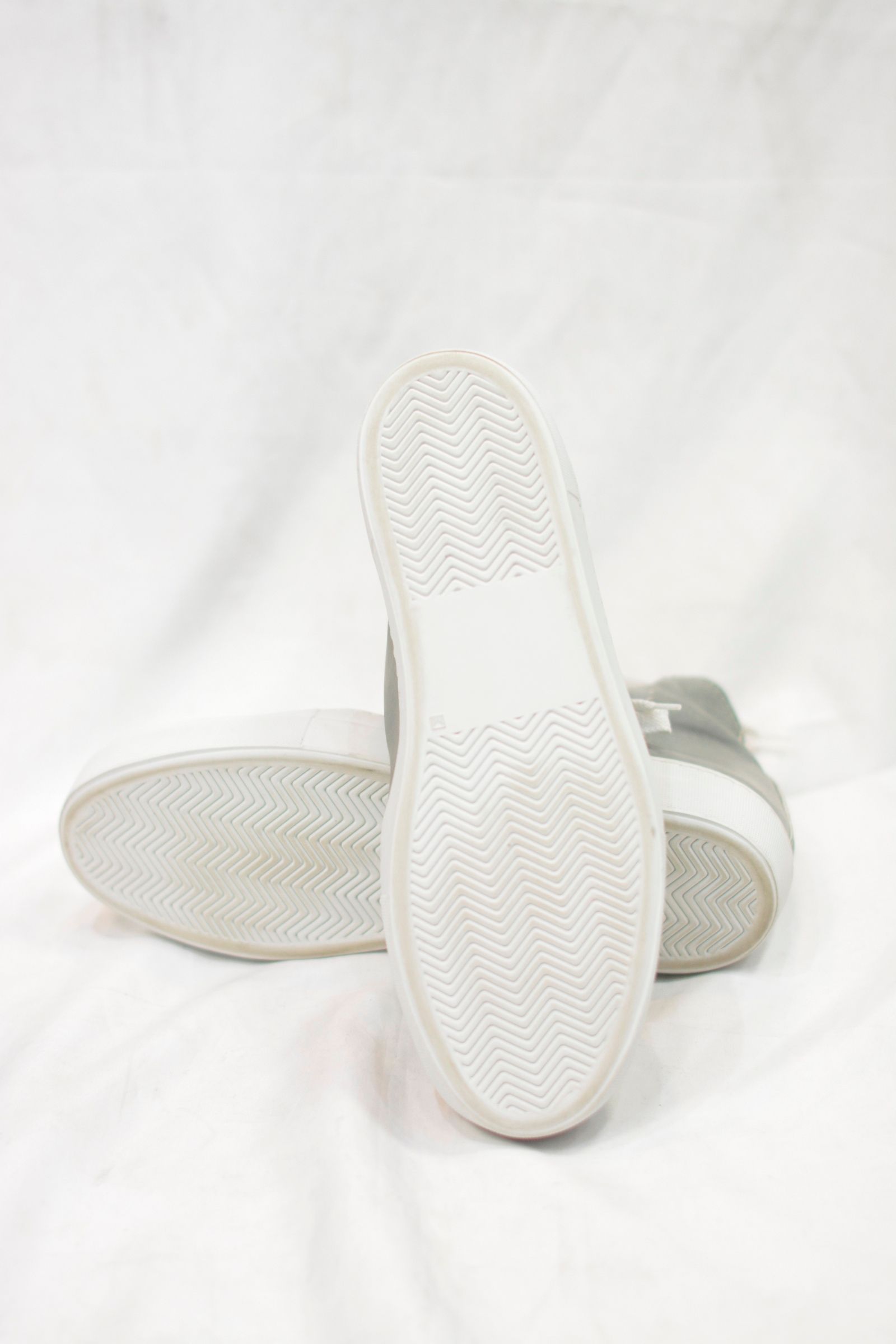 CALF LEATHER HI-CUT SNEAKER