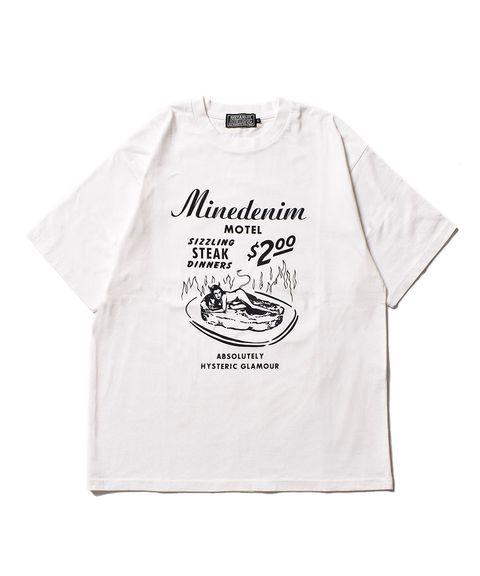 【12月24日発売】 ×HYSTERIC GLAMOUR T-SH / WHT
