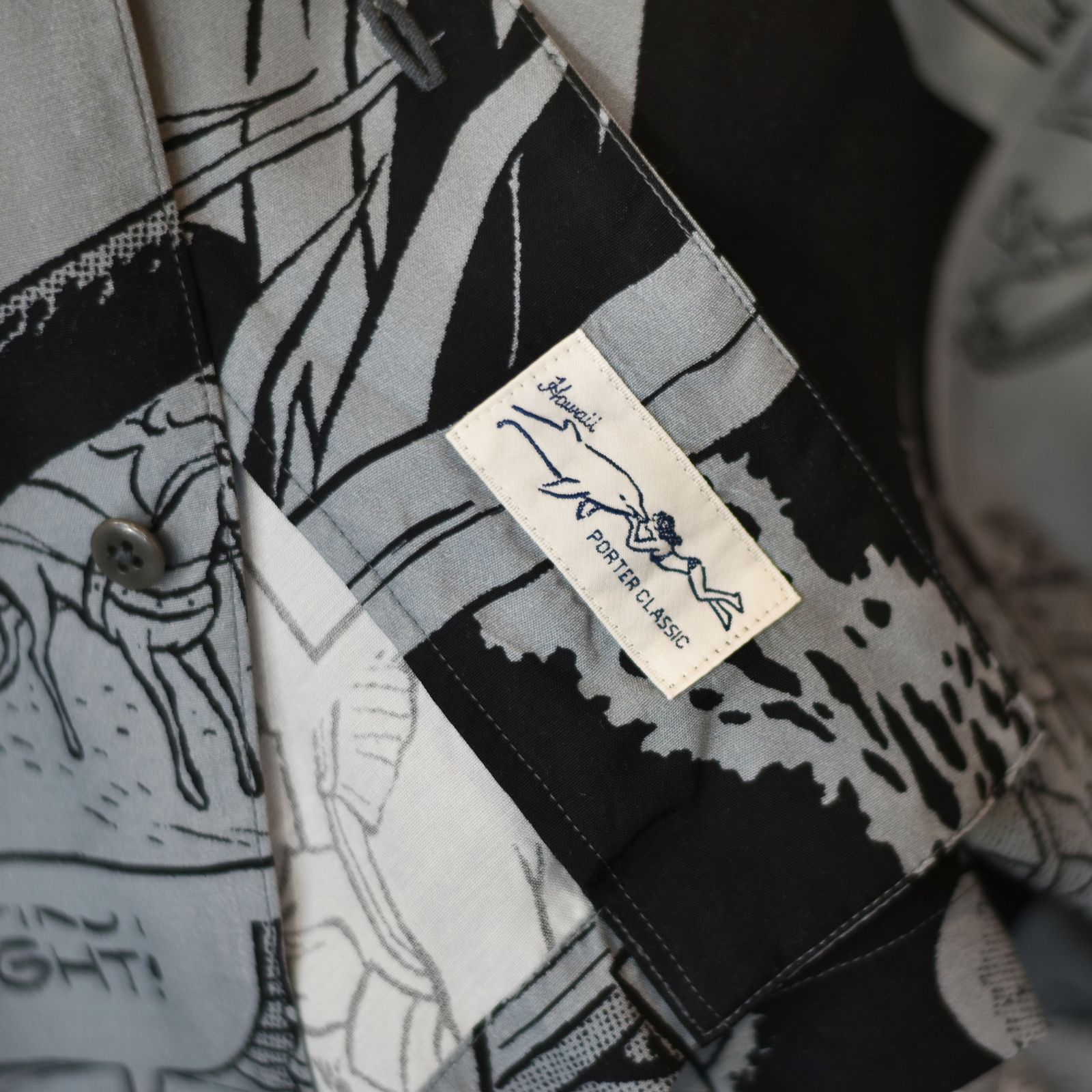 DISNEY VC/PC ALOHA COLLECTION ALOHA SHIRT / CINDERELLA (BLACK) / アロハ シャツ / シンデレラ / DP-024-3285-10