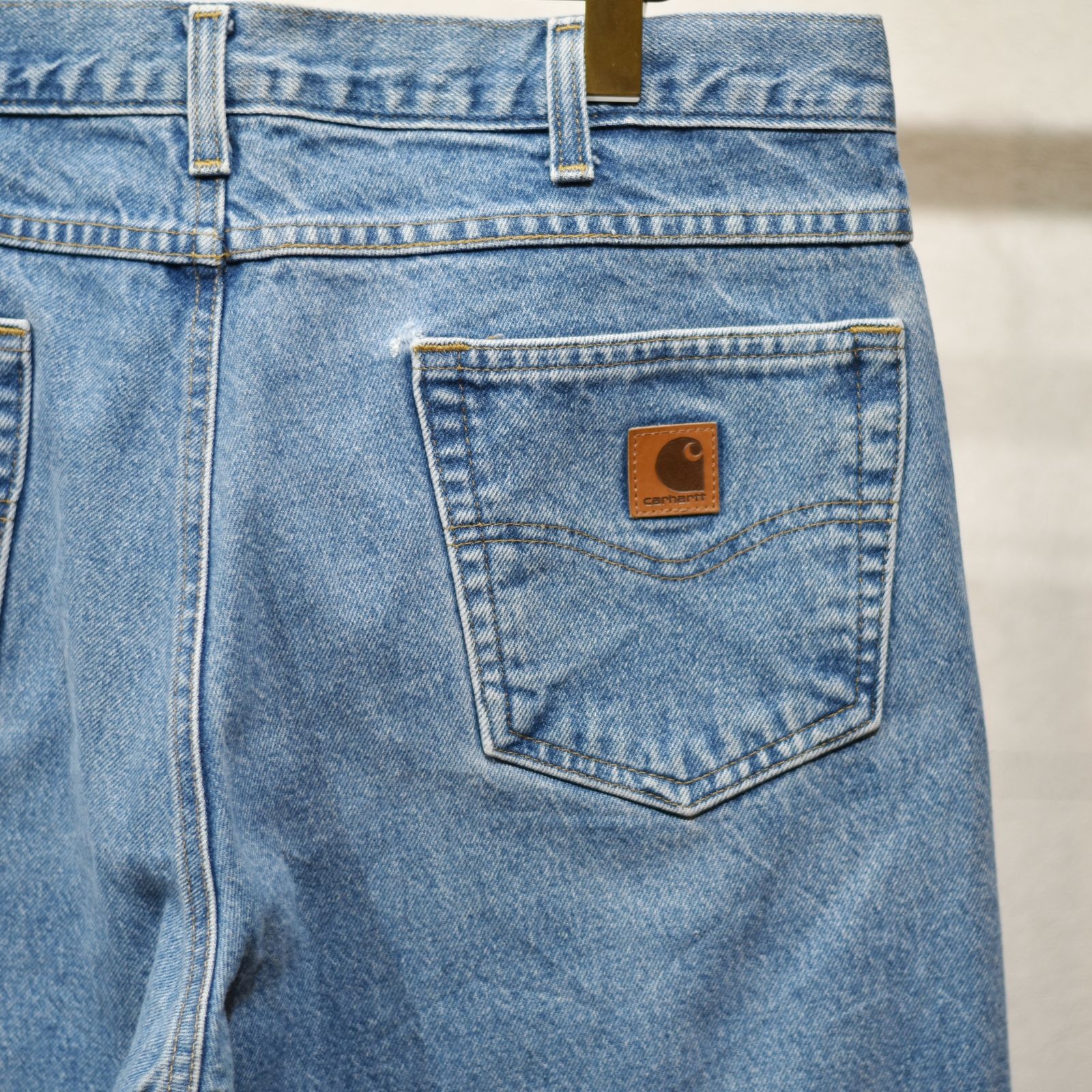 古着 10's｜Carhartt カーハート ストーンウォッシュ デニムパンツ｜36×32
