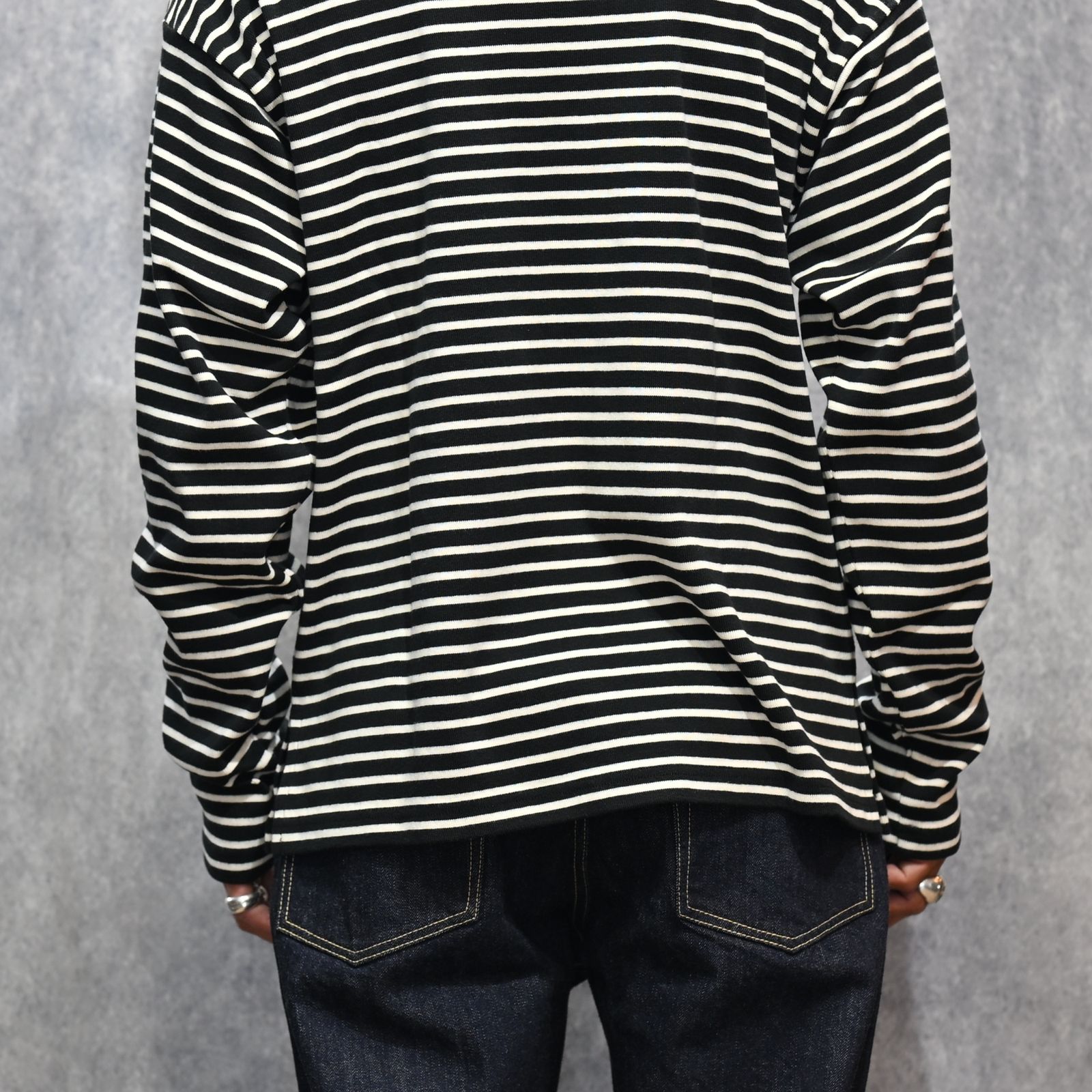 Marine Border Boatneck L/S T-SH （BLT）｜ボーダー ボートネック ロンT｜2509-4002