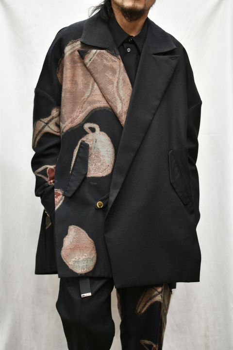 ブレザーコート / LB21FW-JK01-JQ (BLACK×CANNA)