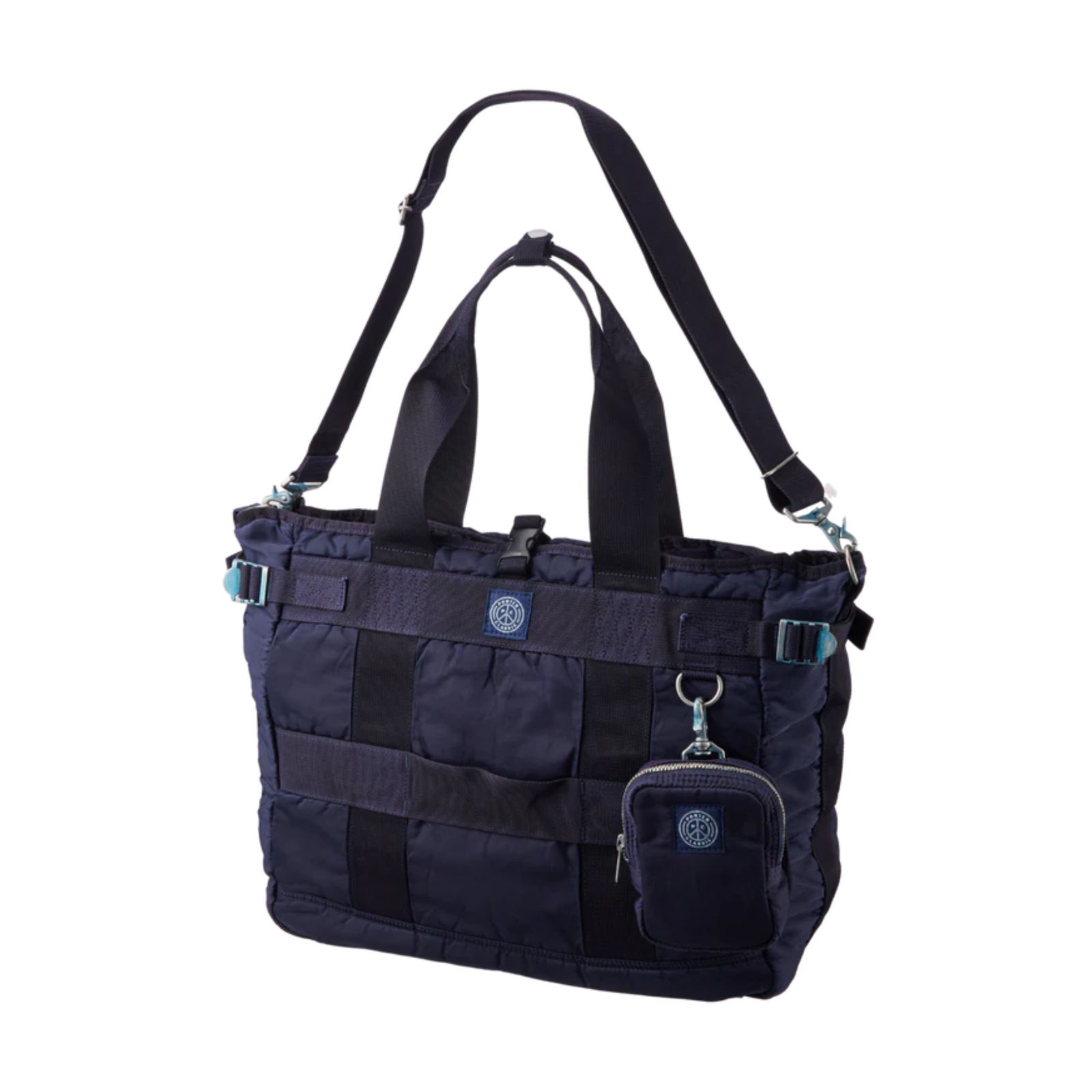 SUPER NYLON TOTE BAG (BLUE) / スーパーナイロン トートバッグ （ブルー） PC-015-265-40
