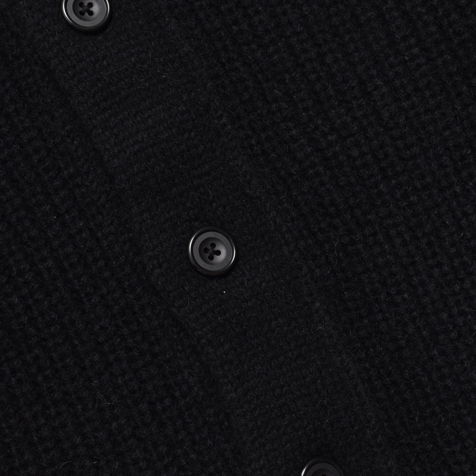 Baby Alpaca Wool Shawl Collar Knit Cardigan （BLK）｜ベビーアルパカ ショールカラーニットブルゾン｜MDFBF10601