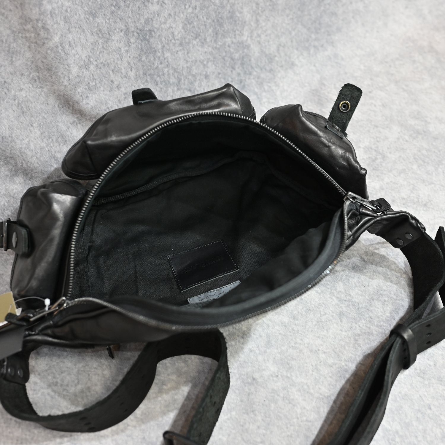 × ISAMU KATAYAMA BACKLASH 3pin Belt Body Bag （BLACK）｜ショルダーバッグ｜HW-I16-784