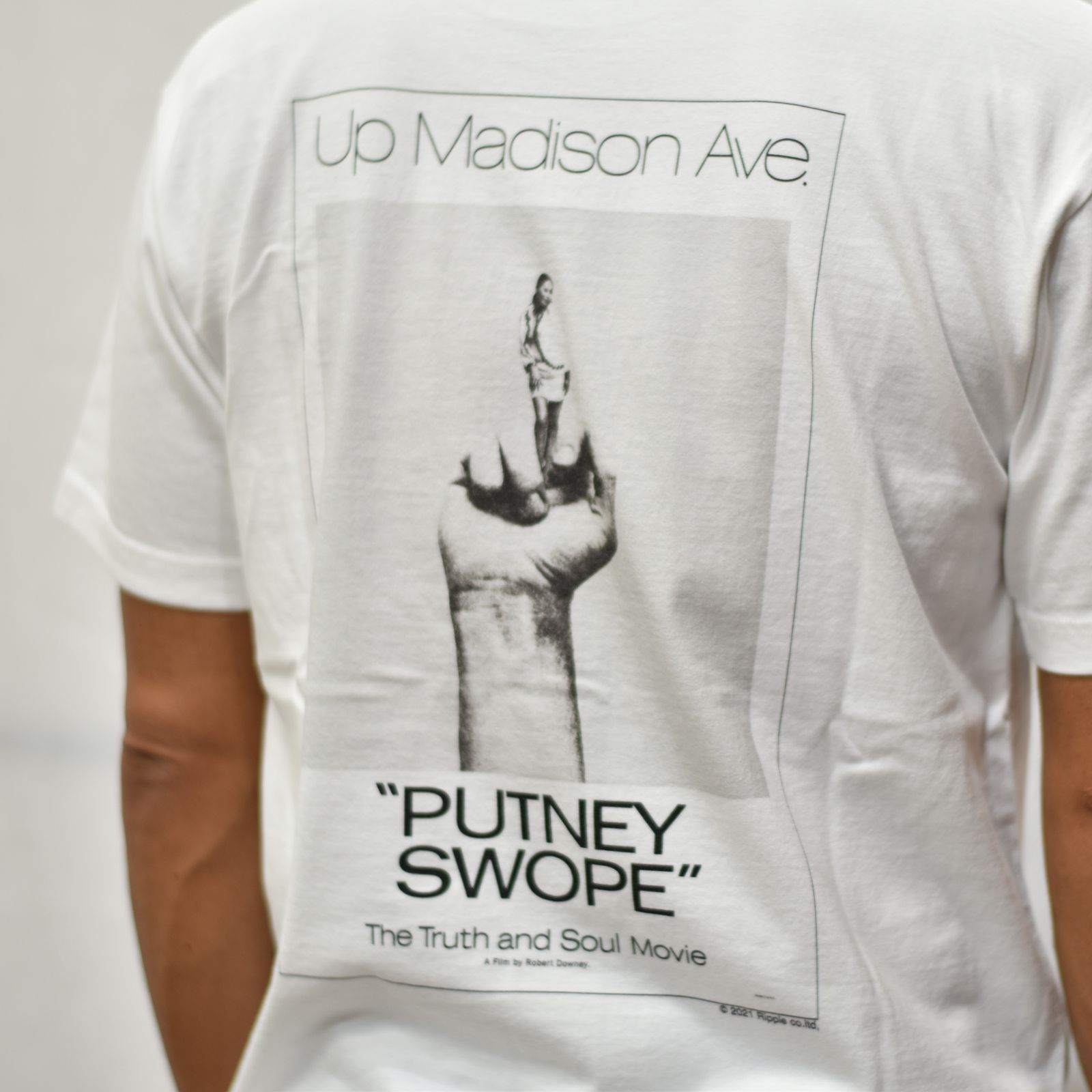 新品 MINEDENIM Putney Swope Poke Tee ブラック MINEDENIM - Putney Swope Poke Tee | chord online store