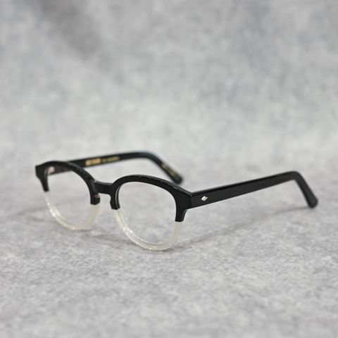 SAFETY GLASSES by ayame （BLACK・CLEAR / ブラッククリア）｜602-262-10