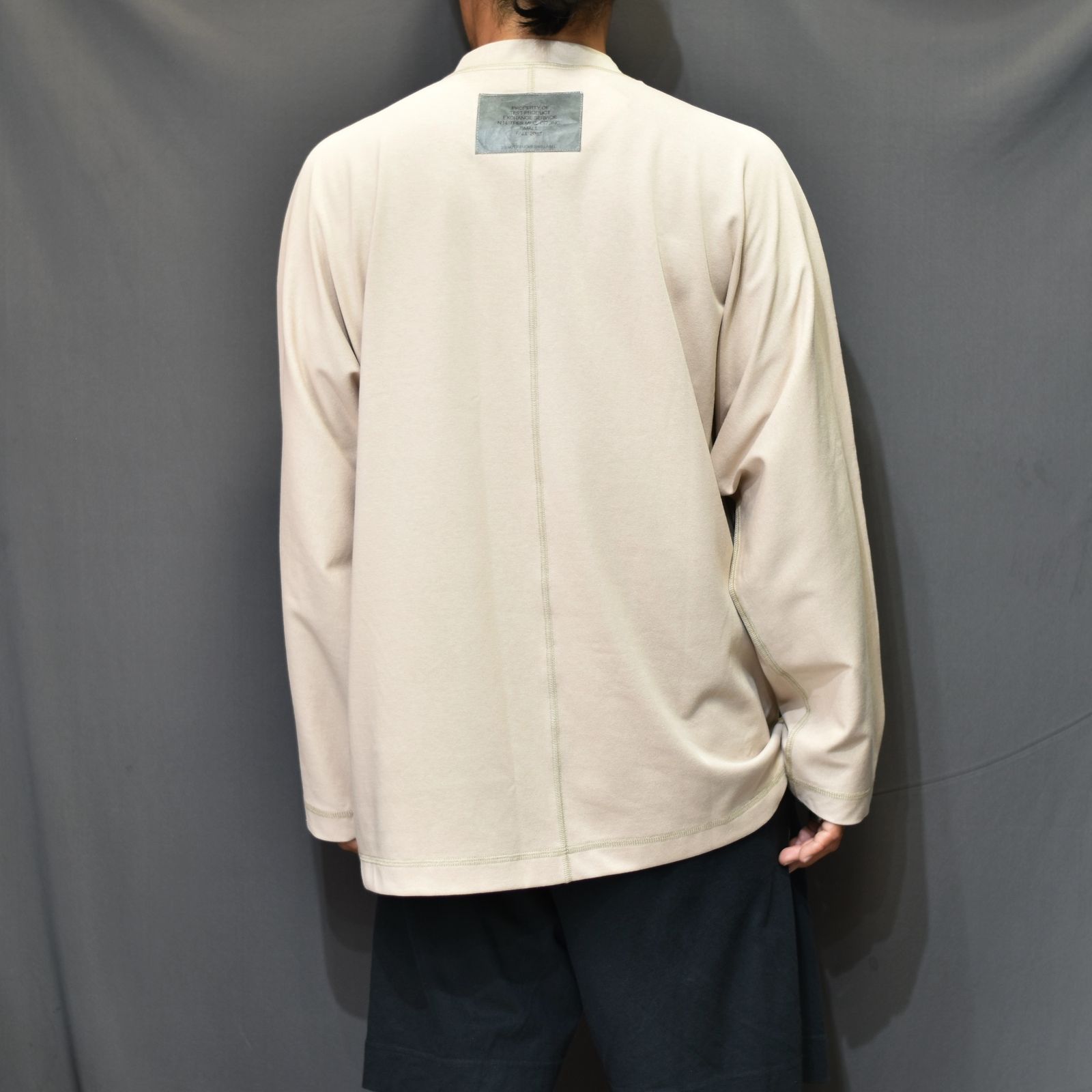 T-SHIRT/SWEATER （BEIGE）  長袖カットソー ロングスリーブ
