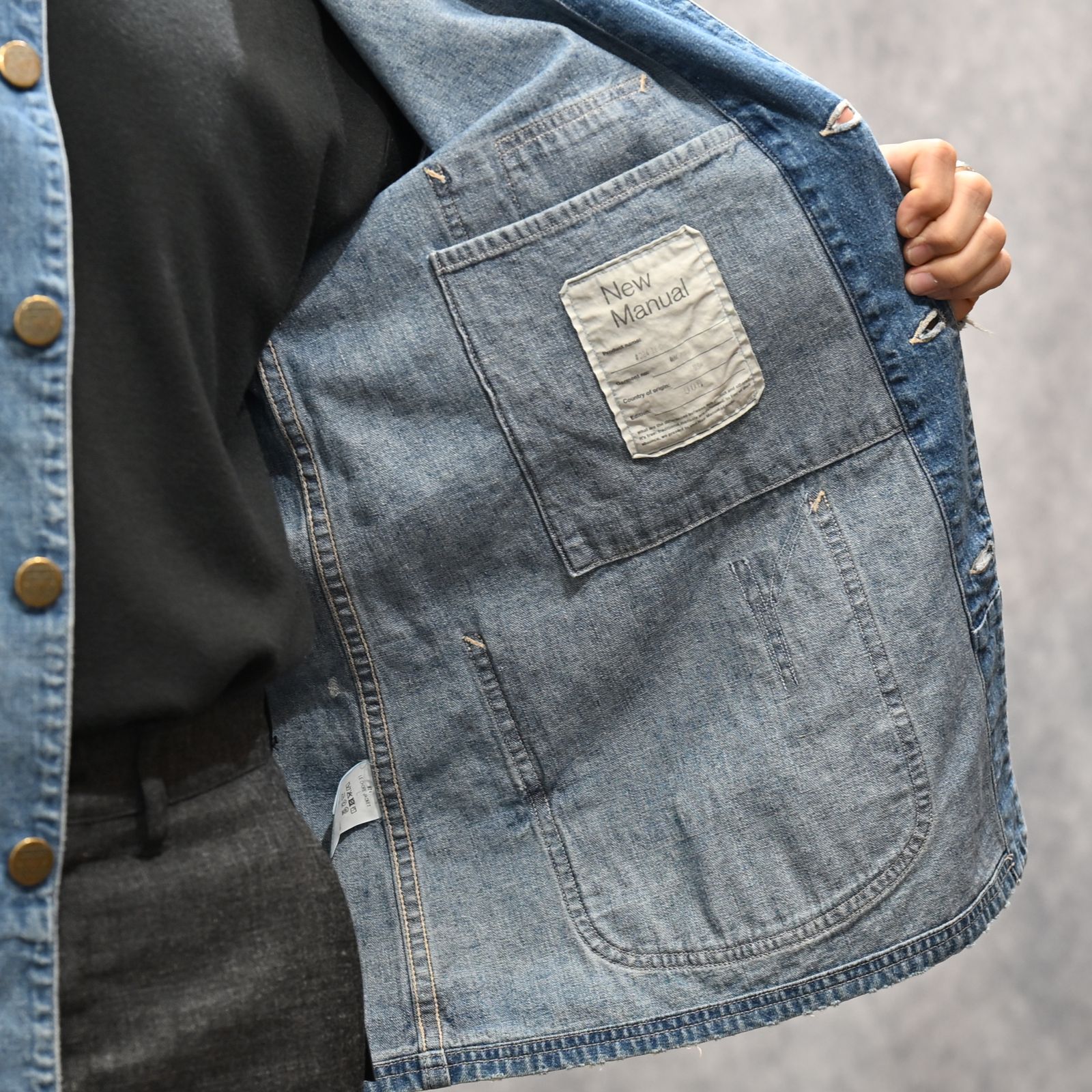 #024 LE CHORE JACKET （L.INDIGO） / カバーオール （ライトインディゴ） 2026SSJK-YY-0012