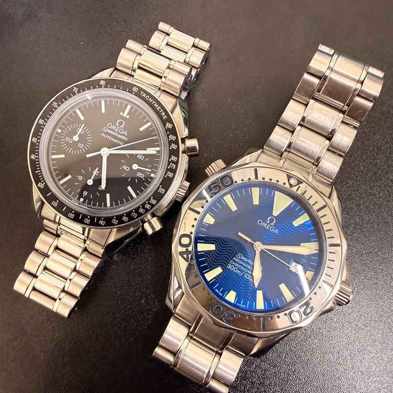【オメガ スピードマスター／シーマスター】をお買取りさせていただきました。