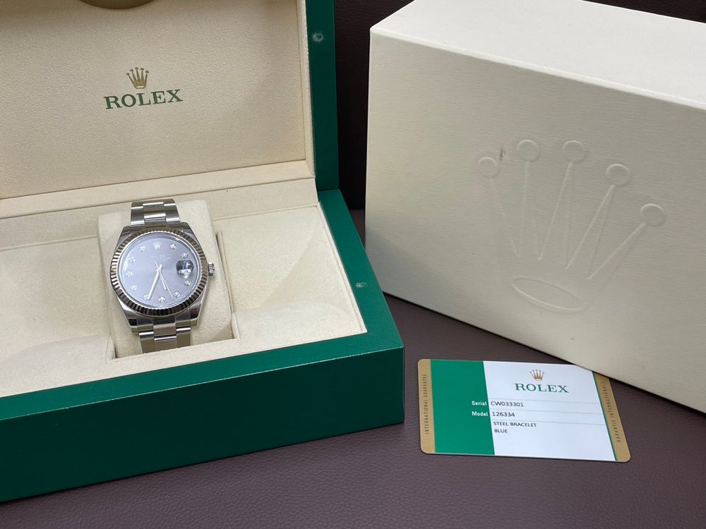 【ロレックス デイトジャスト41 126334G】をお買取りさせていただきました。