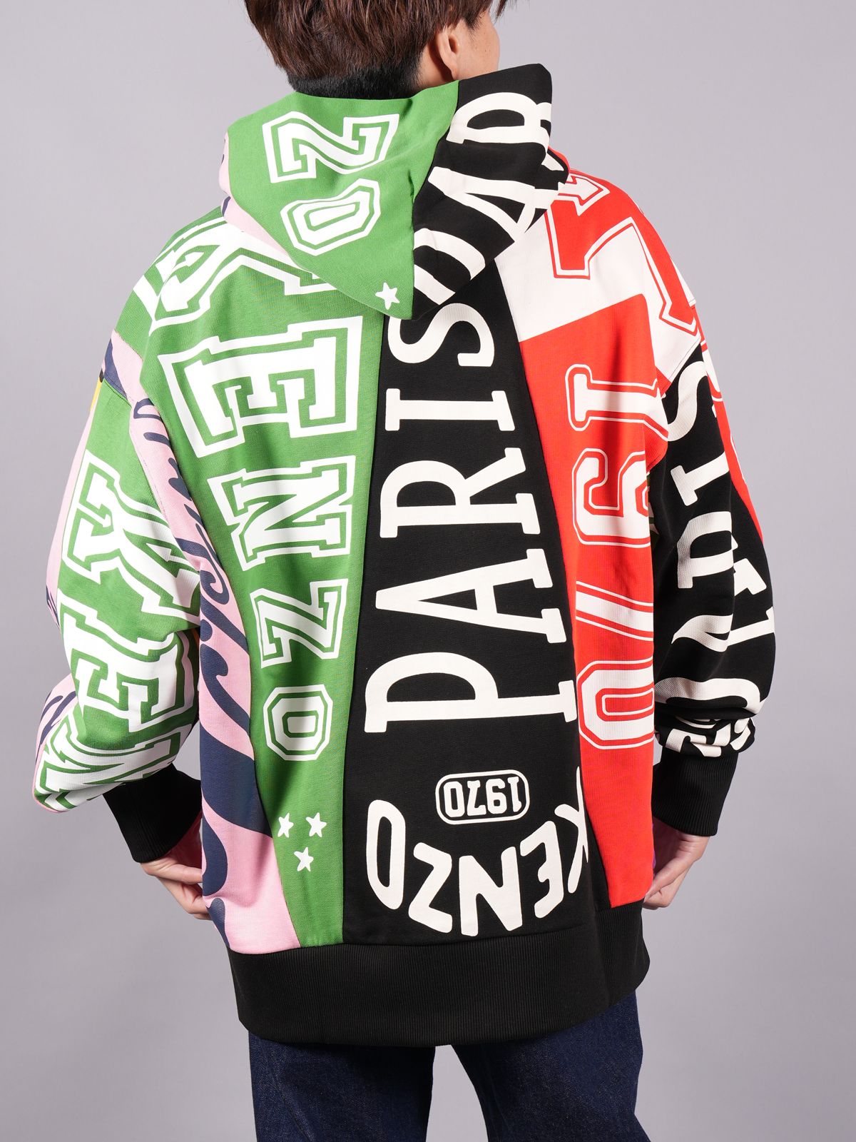 KENZO - 【ラスト1点】 KENZO FLAGS OVERSIZE HOODIE / ケンゾー