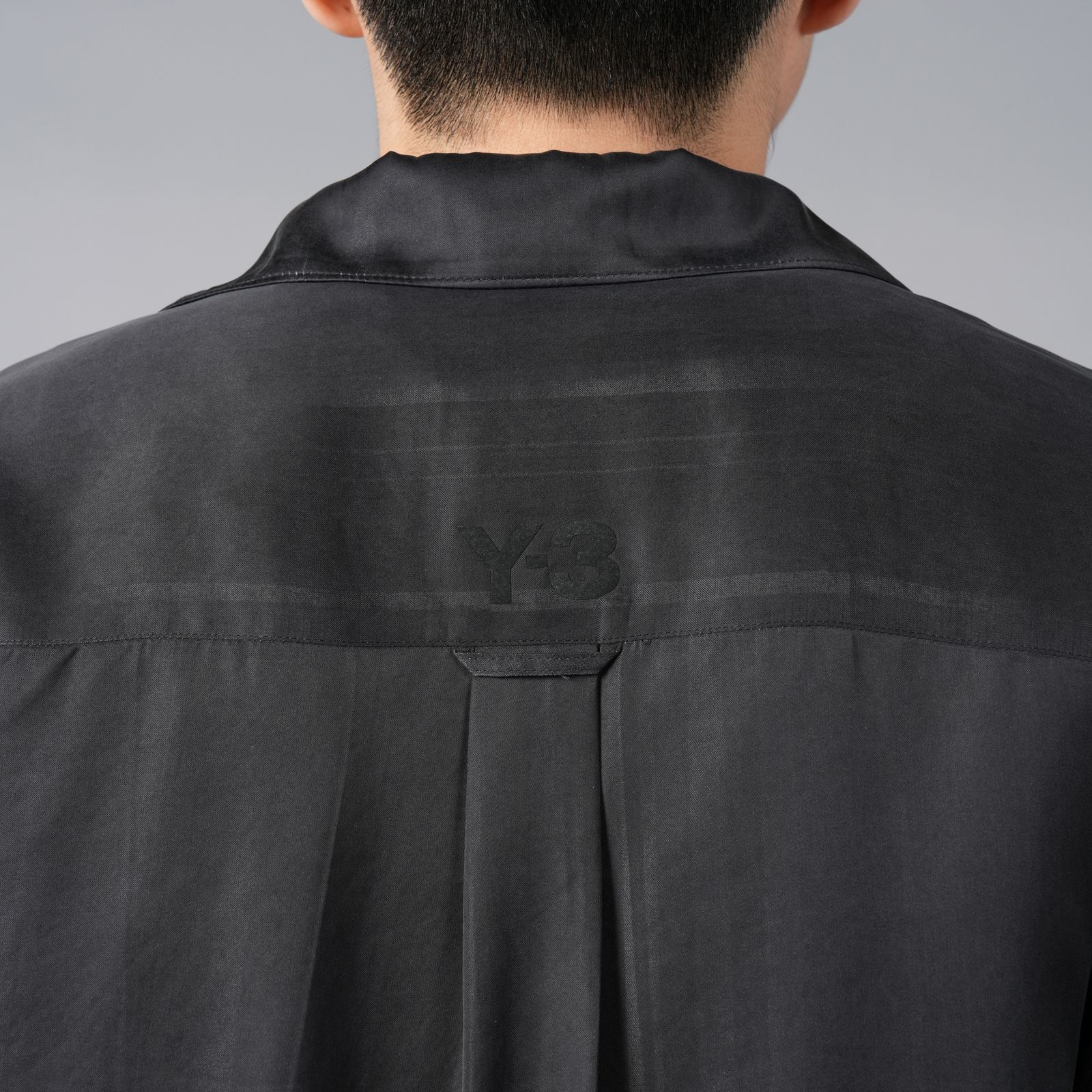 【ラスト1点】3S SHIRT  / スリーストライプ シャツ (ブラック)
