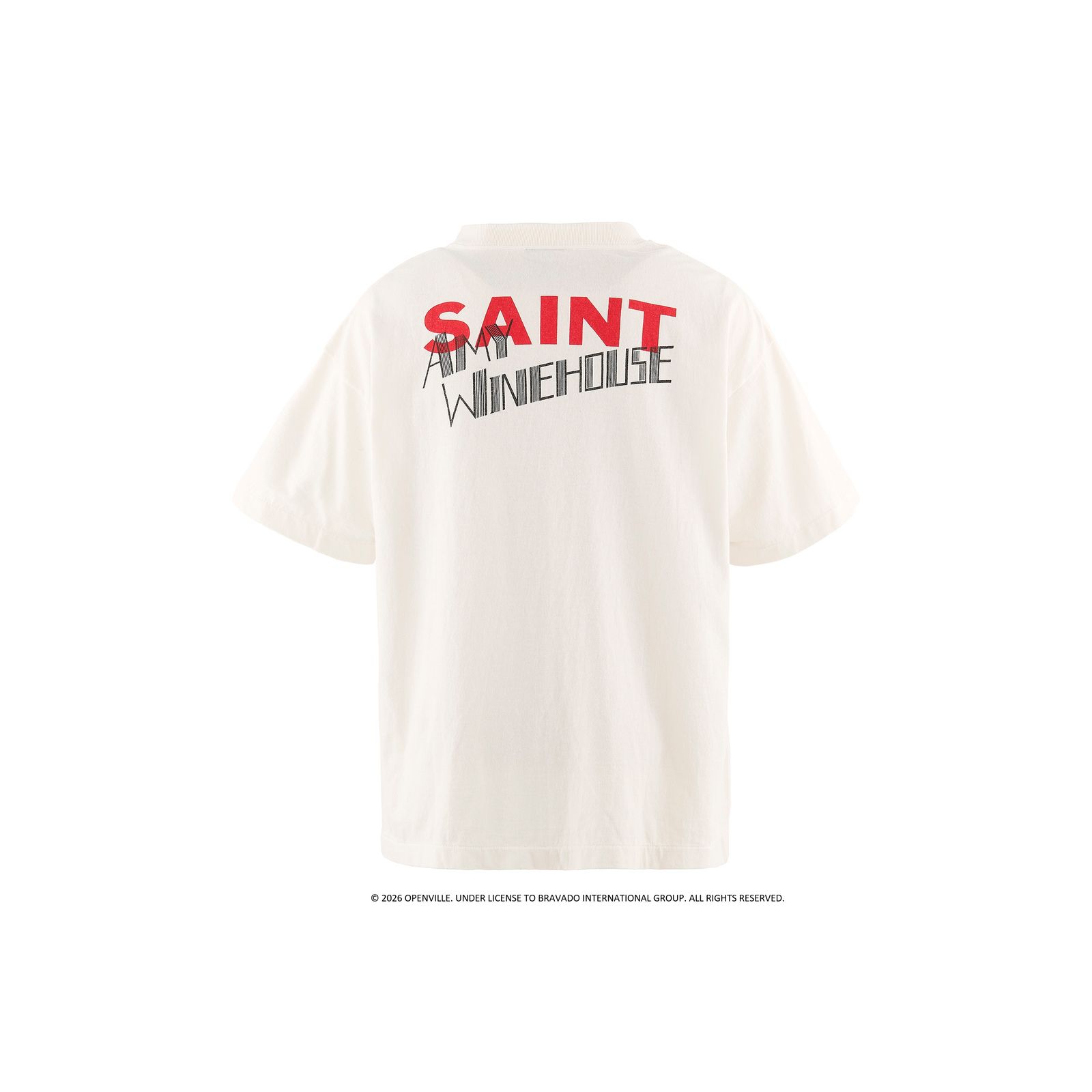 【コラボ】SM-MK1-0000-C14 / AMY_SS T-SHIRT / BACK TO BLK / WHITE / Tシャツ (ホワイト)