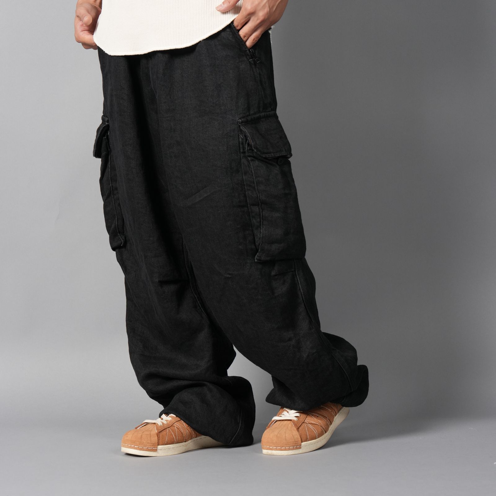 M47 Denim Cargo Pants / デニムカーゴパンツ (ブラック)