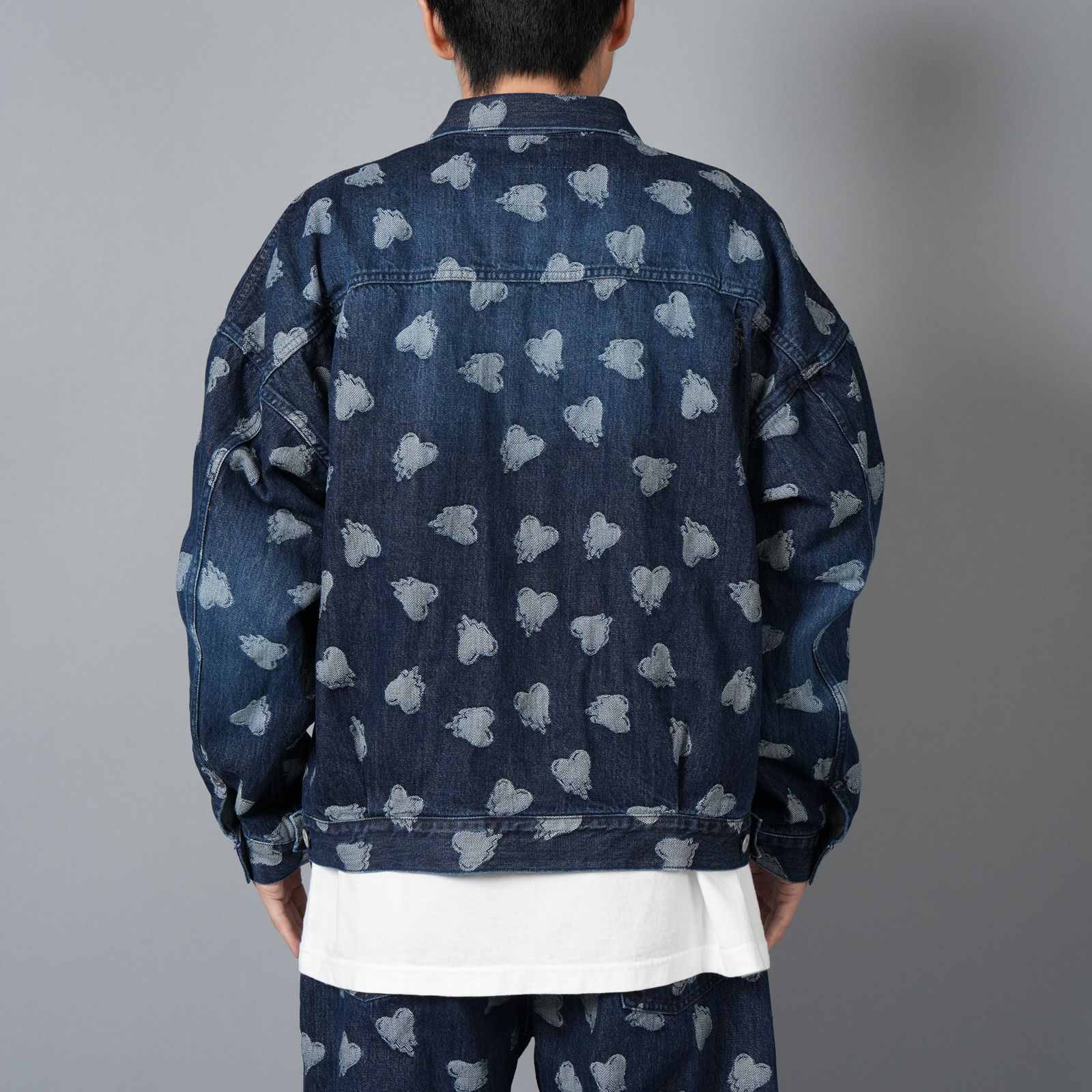 【ラスト1点】EU-HR8-0000-001 / EU DENIM JACKET / BLUE / デニムジャケット (ブルー)