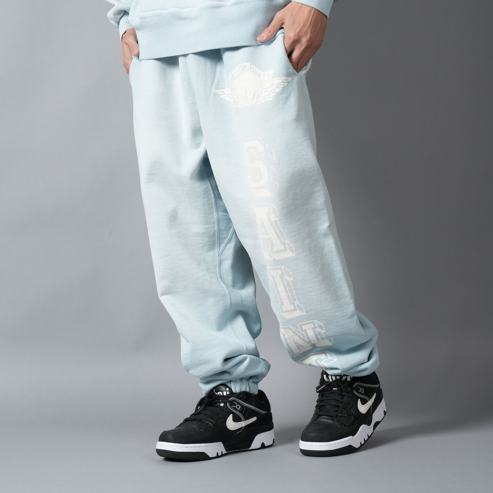 【ラスト1点】SM-MK8-0000-064 / SWT PANTS / BABY MICHAEL / SKY BLUE / スウェットパンツ (スカイブルー)