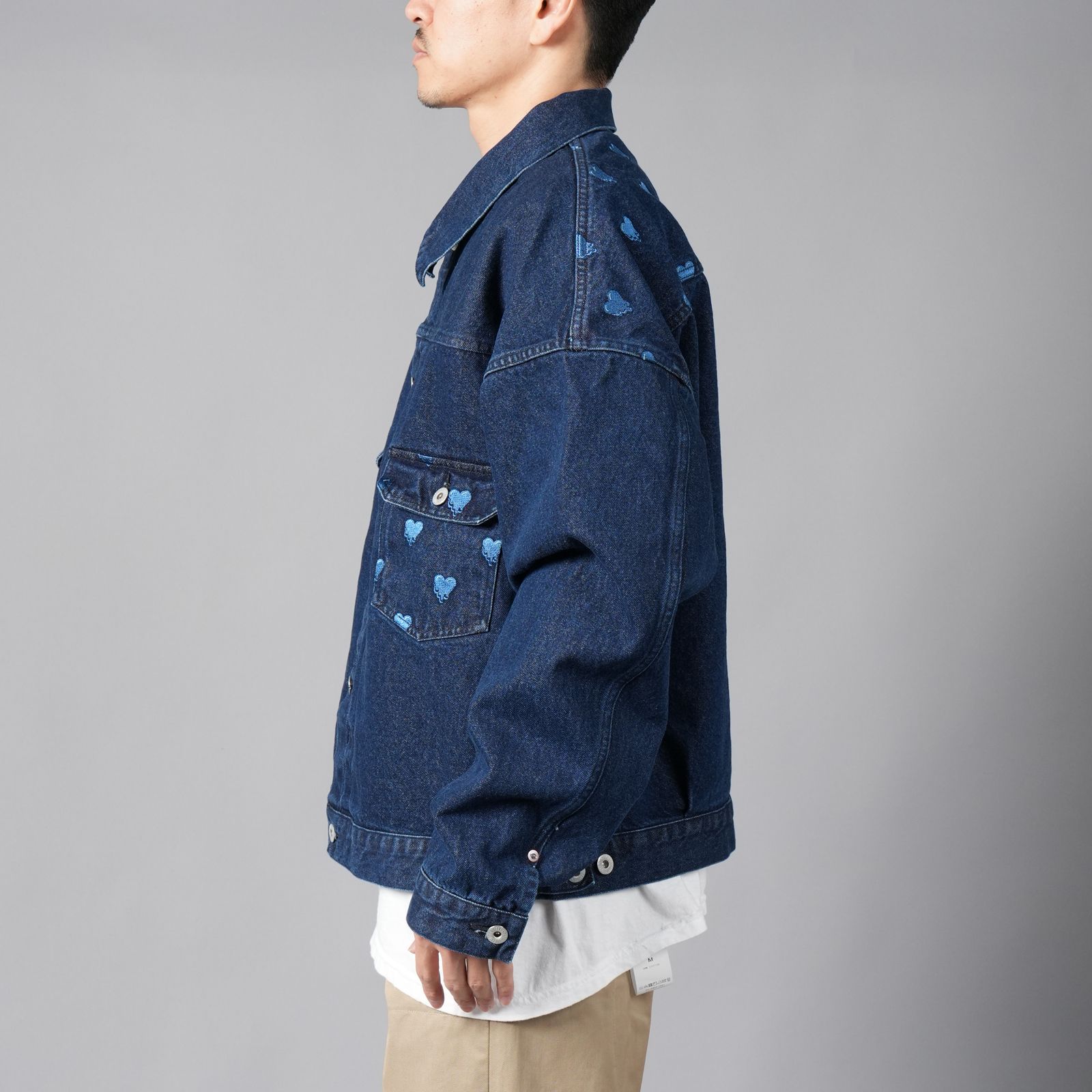 Emotionally Unavailable - 【ラスト1点】LOGO PATTERN DENIM Emotionally Unavailable - 【ラスト1点】LOGO PATTERN DENIM