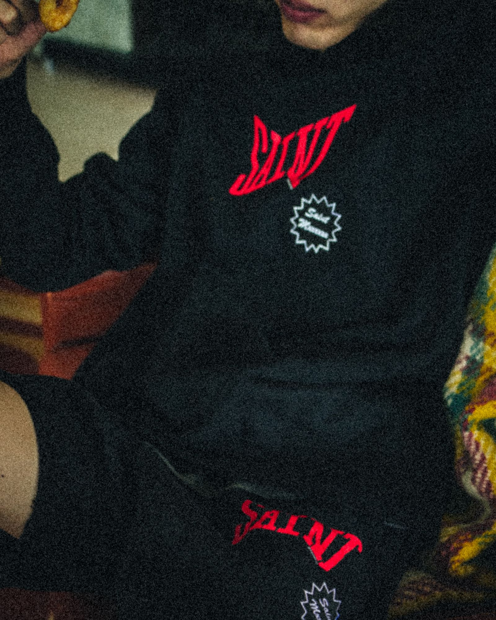 【ラスト1点】SM-YS8-0000-035 / HOODIE / SAINT / BLACK / パーカー・フーディー  (ブラック)