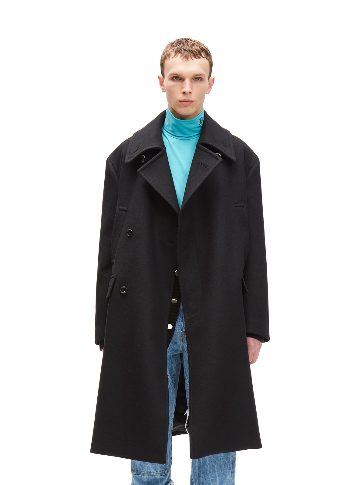 30%OFF SALE セール 【即完売品】 22AW Long Flare Pea Coat